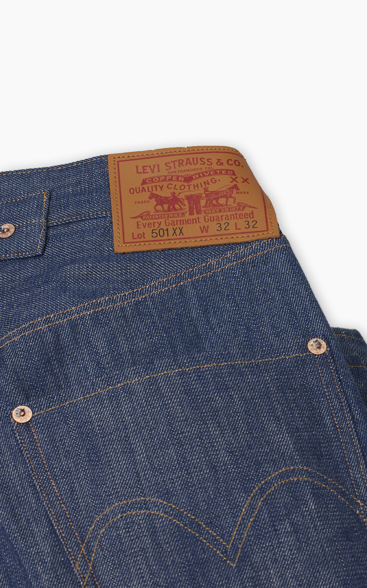 Levi s Vintage Clothing 1901 501 Jeans Cone Mills Limited Edition Cultizm