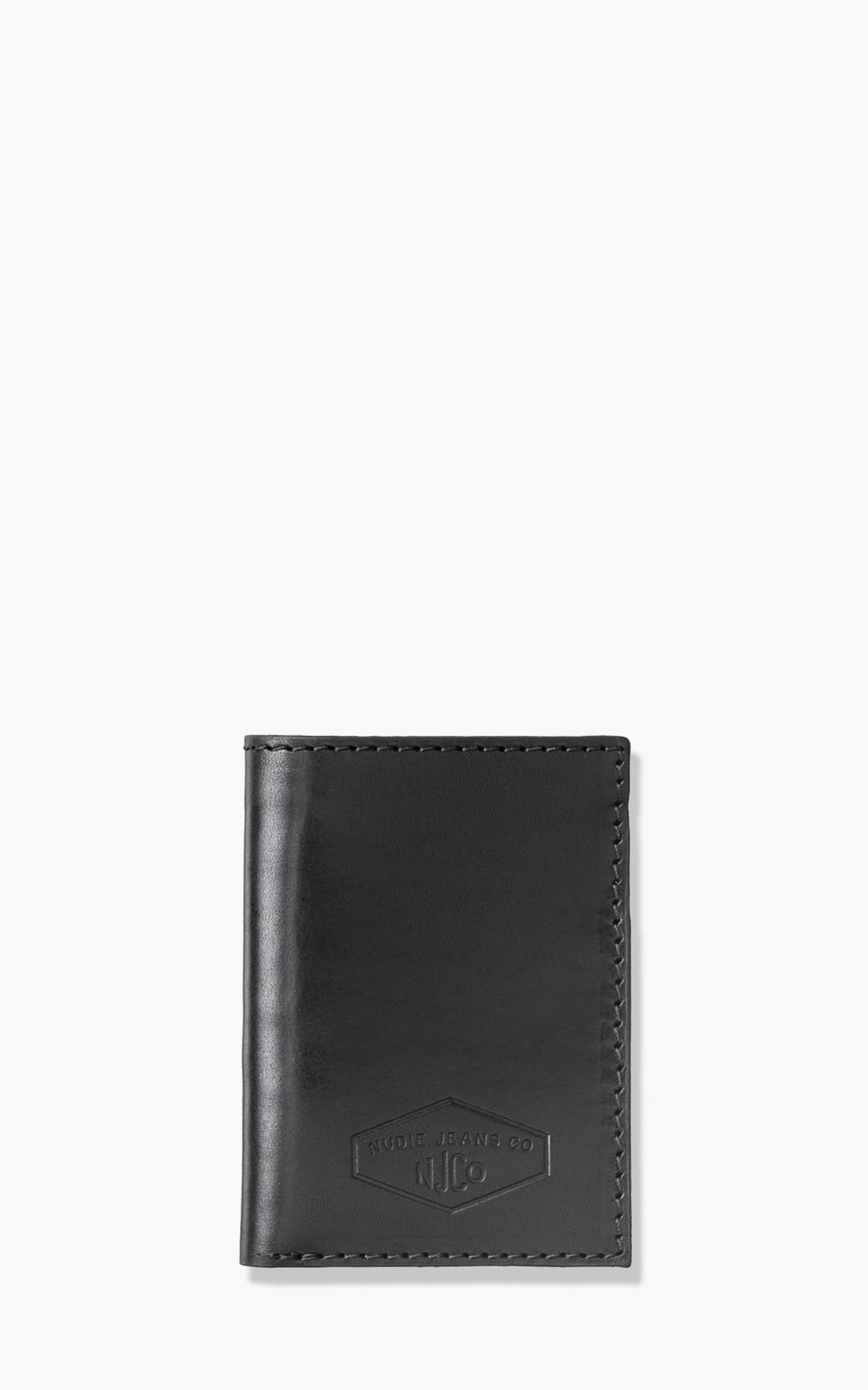 Nudie Jeans Hagdahl Wallet New Logo Black | Cultizm