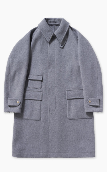 Kaptain Sunshine Traveller Coat Top Grey