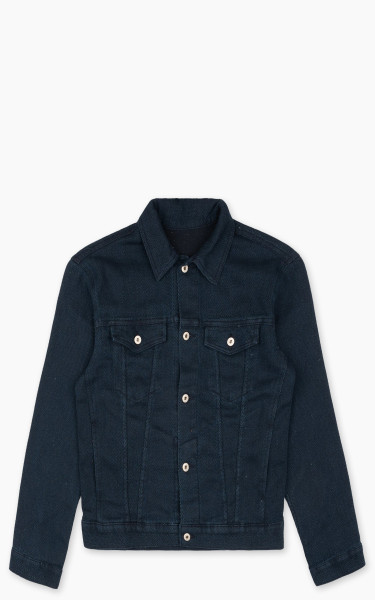 Naked &amp; Famous Denim Denim Jacket Yagasuri Denim Indigo