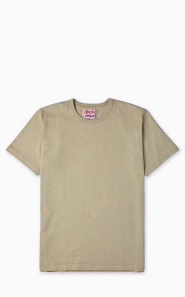 Wonder Looper Double Heavyweight Crewneck T-Shirt Sand