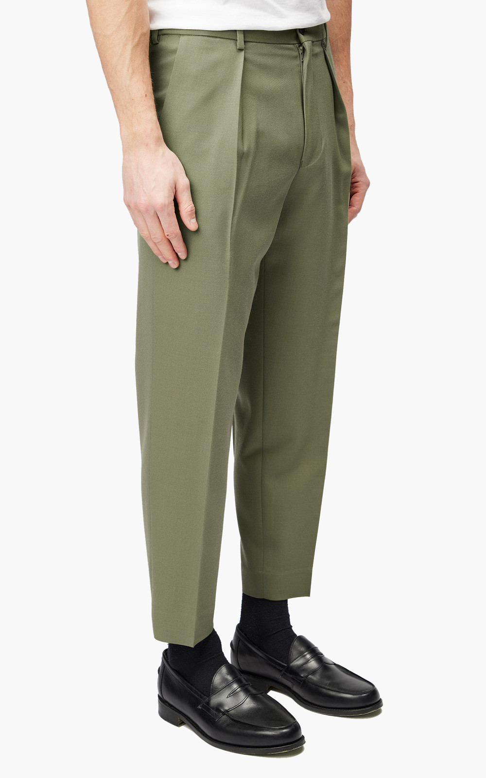 Markaware Pegtop Trousers Khaki | Cultizm