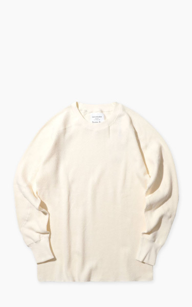 Houston Heavy Thermal L/S Tee Offwhite