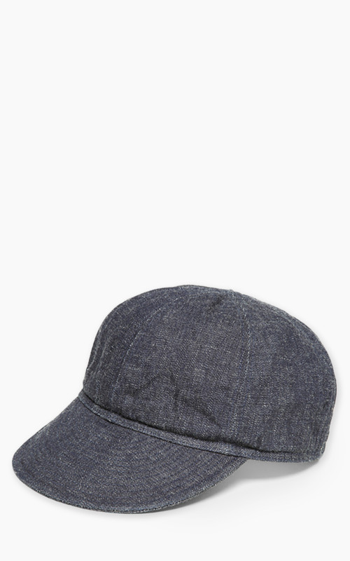 Stevenson Overall Co. Mechanic Cap Indigo