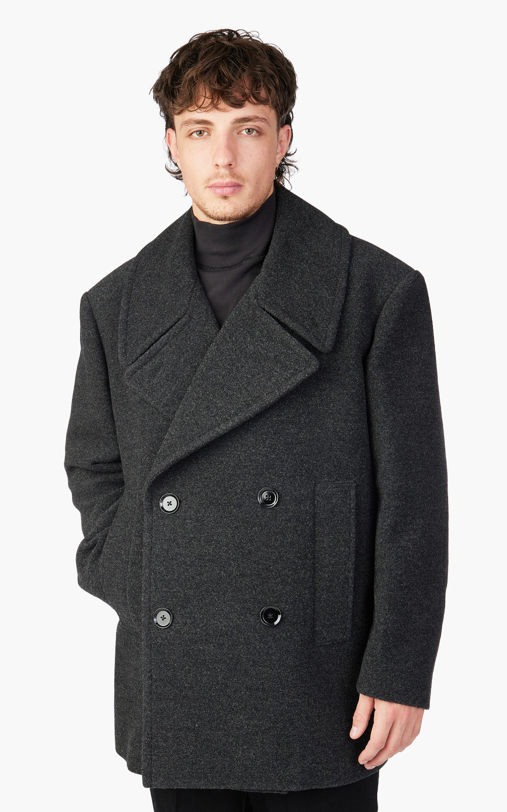 Maxi peacoat on sale