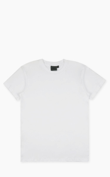 Naked &amp; Famous Denim Circular Knit T-Shirt White