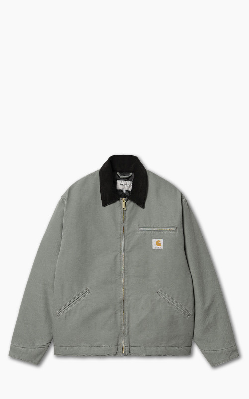 Carhartt WIP OG Detroit Jacket Aged Canvas Smoke Green