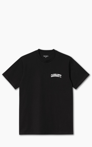 Carhartt WIP S/S University Script T-Shirt Black/White