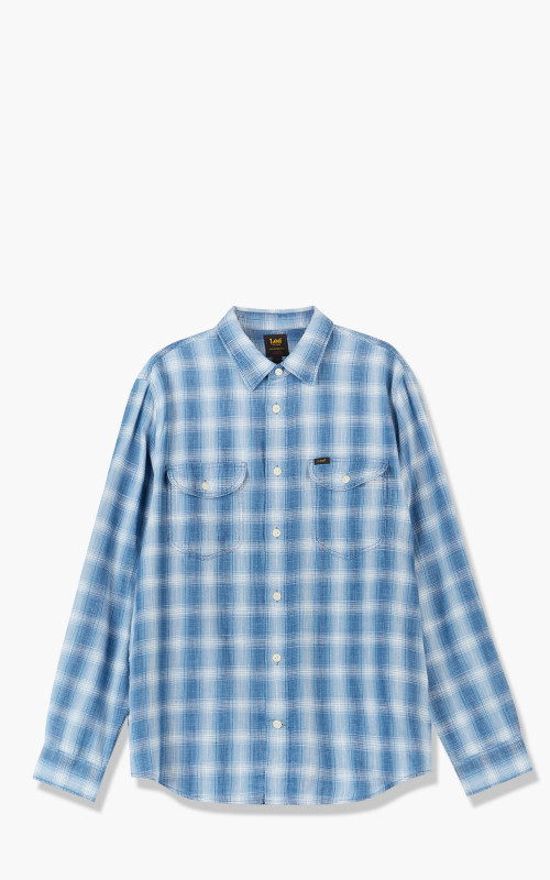 Lee 101 Worker Shirt Indigo L68HOKDK