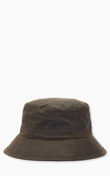 Barbour Wax Sports Hat Olive