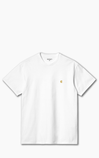 Carhartt WIP S/S Chase T-Shirt White/Gold