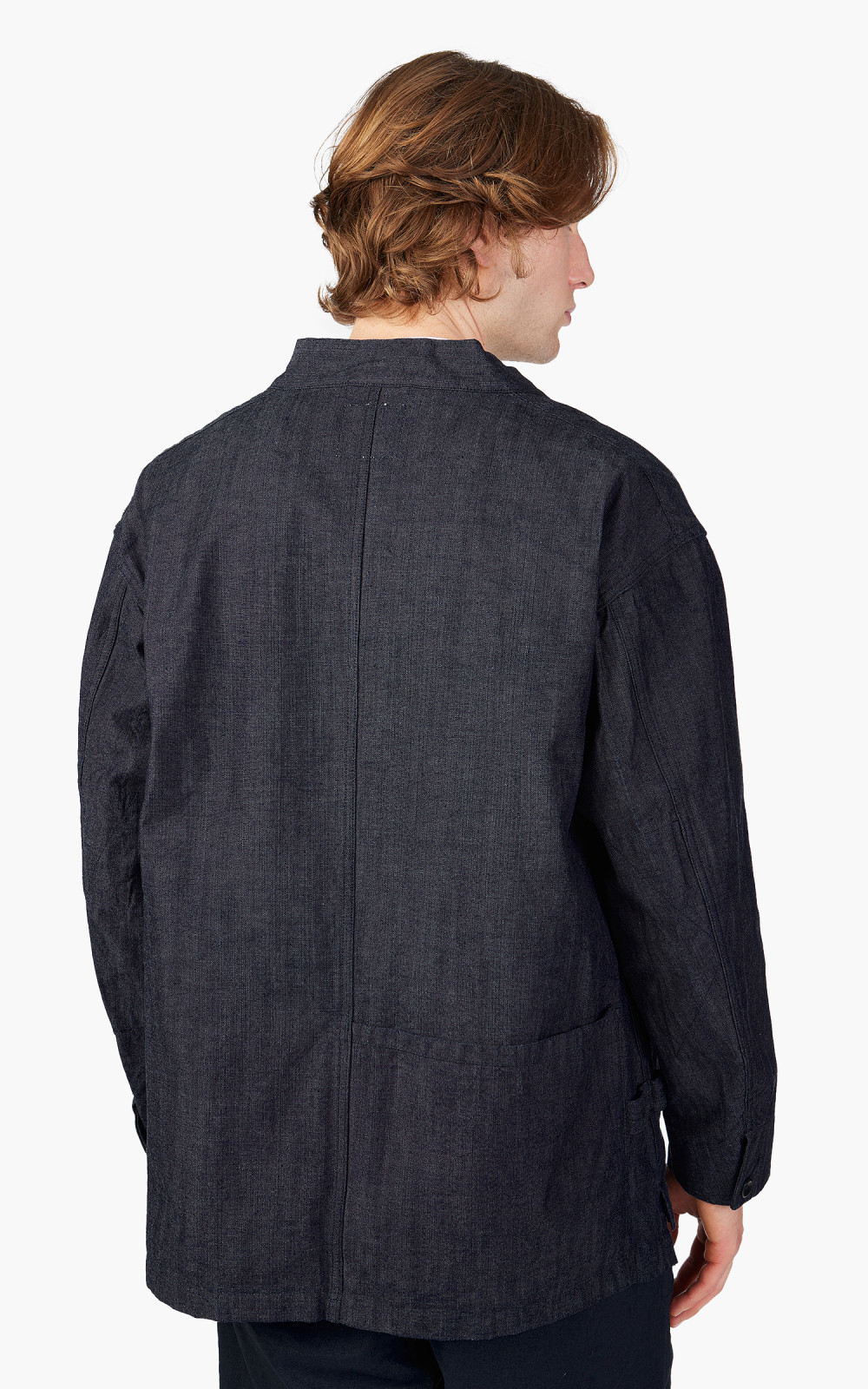 Snow Peak OG Canvas Noragi Jacket Indigo | Cultizm