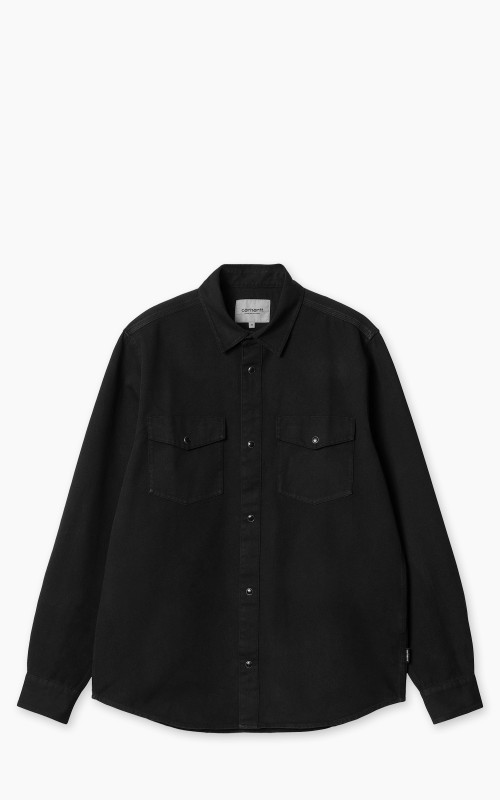 Carhartt WIP L/S Santa Fe Shirt Black