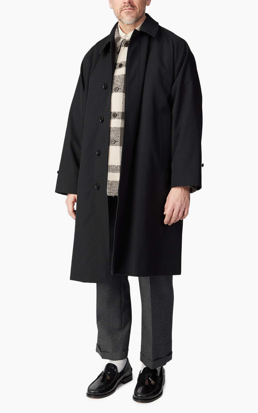 Kaptain Sunshine Walker Coat Black | Cultizm