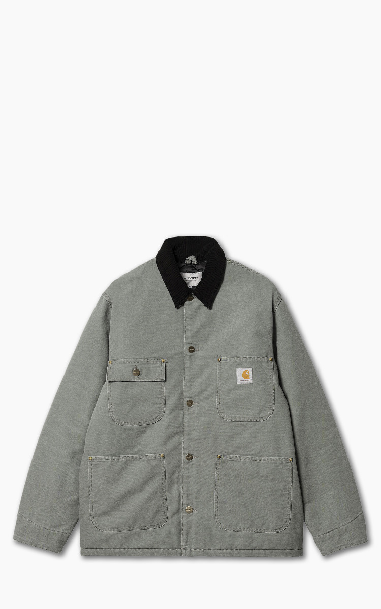 Carhartt WIP OG Chore Coat Aged Canvas Smoke Green Cultizm