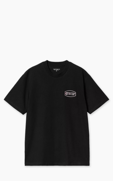 Carhartt WIP S/S Lay Up T-Shirt Black/Air Pink