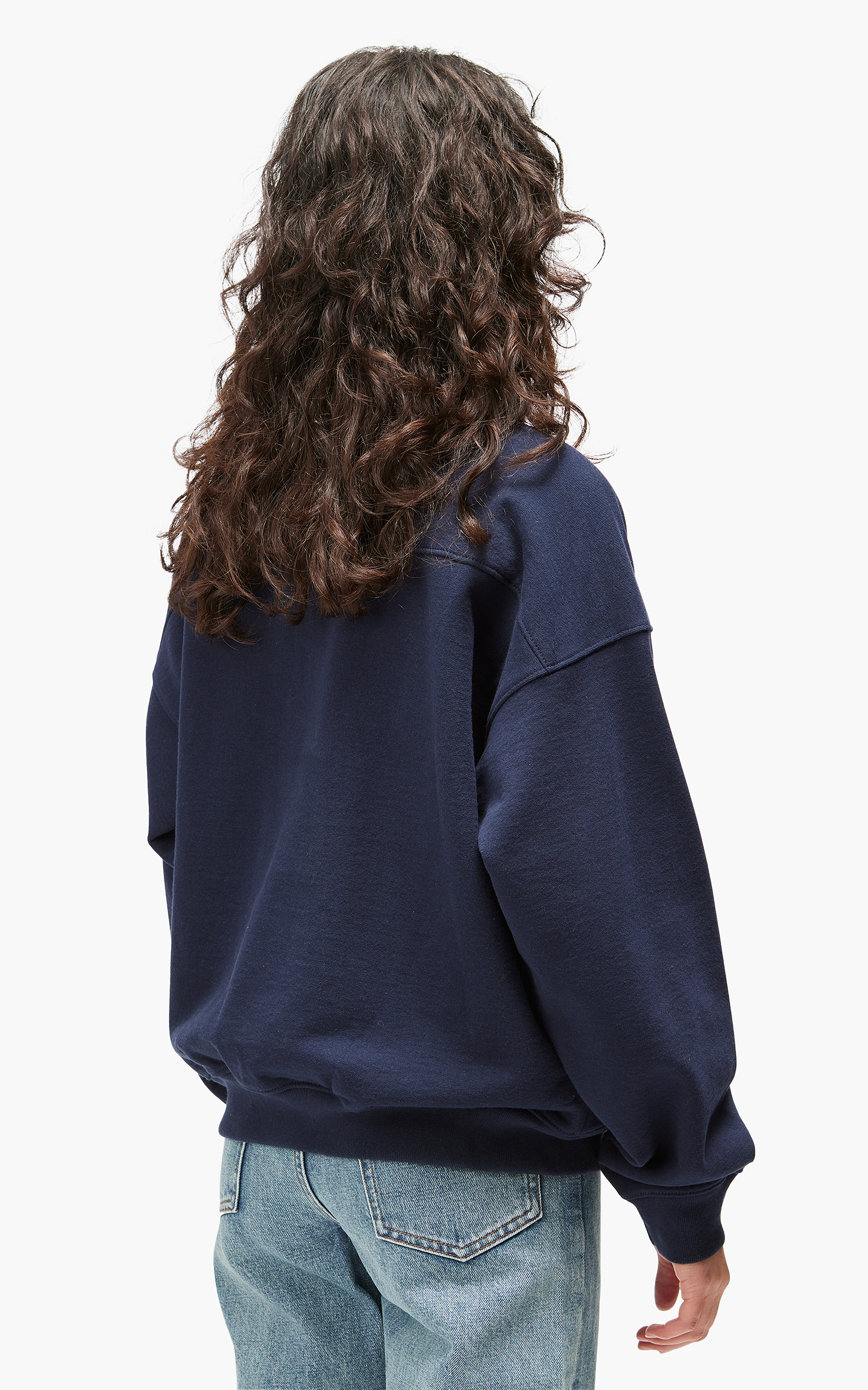 Sporty & Rich Beverly Hills Quarter Zip Navy Cultizm