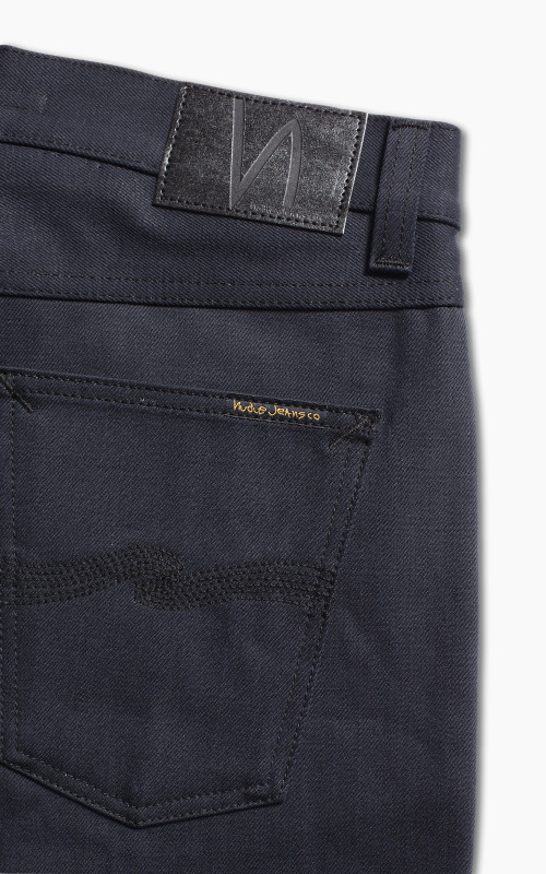 Nudie Jeans Gritty Jackson Dry Onyx Selvage | Cultizm