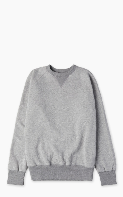 Fortela Harvard Crew Neck Sweatshirt Grey Melange