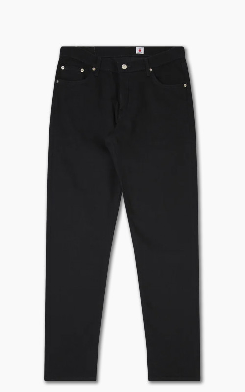 Edwin Regular Tapered Jeans "Made in Japan" Kaihara 12.5oz Black x Black