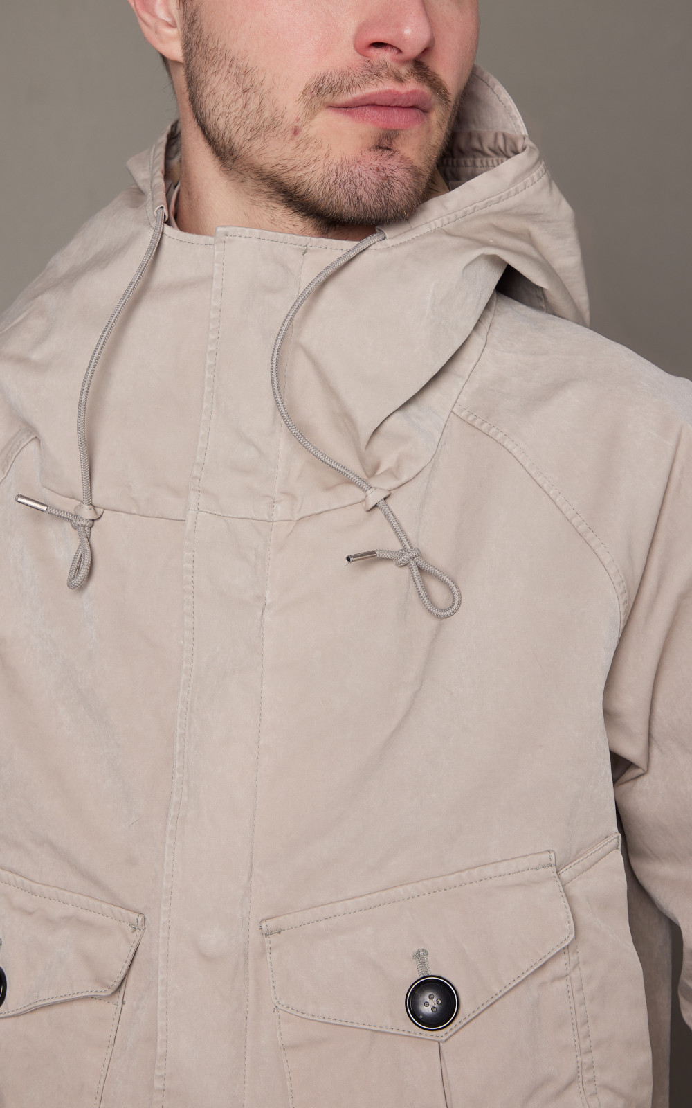 Ten C Tempest Anorak Pale Taupe | Cultizm