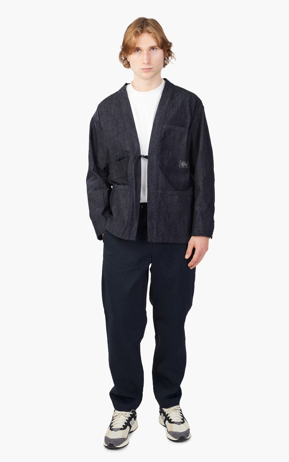 Snow Peak OG Canvas Noragi Jacket Indigo | Cultizm