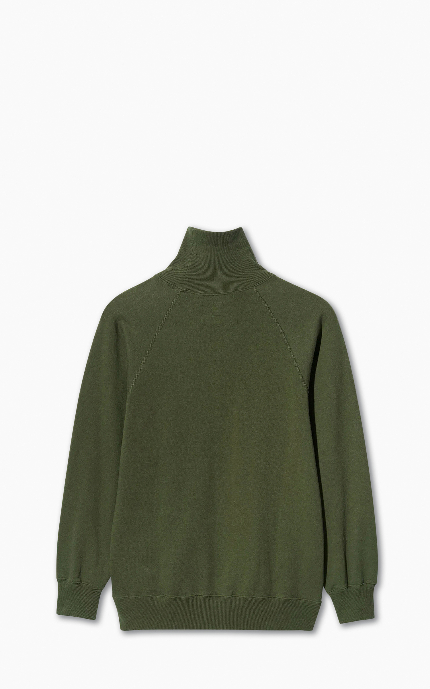 Sweat Raglan Turtle Neck Pine Green