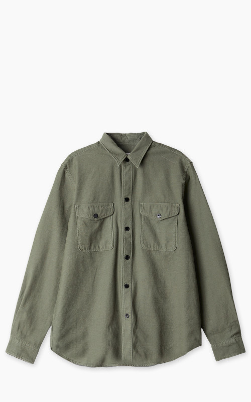 Tellason Overshirt Sateen Olive