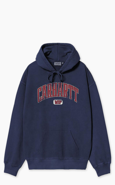 Carhartt WIP Hooded Library Sweatshirt Garment Dyed Ink