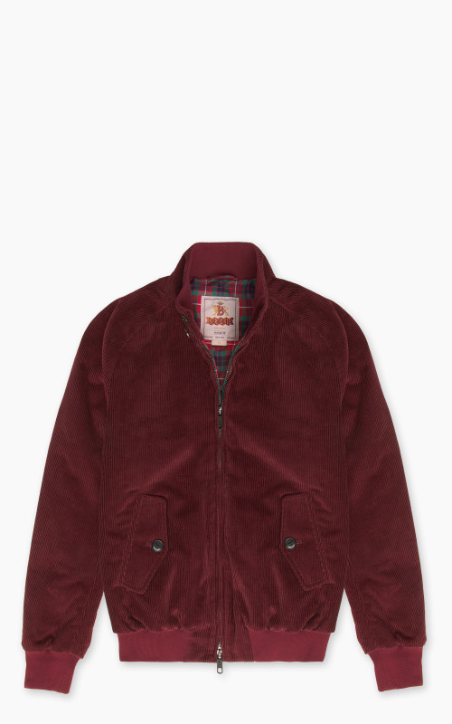 Baracuta G9 AF Cord Pocket Harrington Jacket Tawny