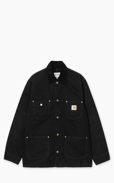 Carhartt WIP OG Chore Coat Dearborn Aged Canvas Black/Black