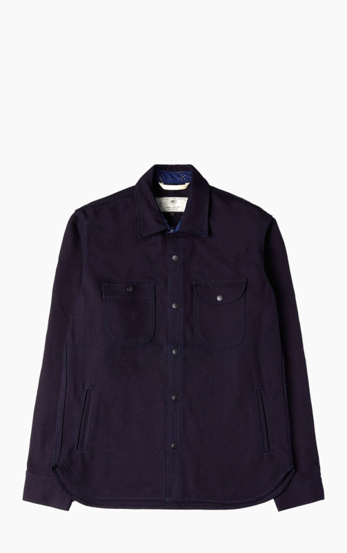 Rogue Territory Service Shirt Selvedge Canvas Indigo 15oz