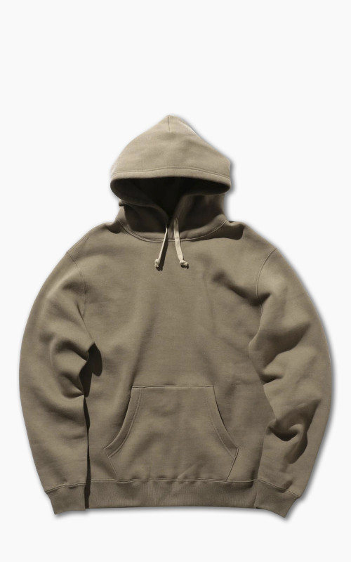 Beams Plus Pullover Hoodie Japan Sweat Khaki