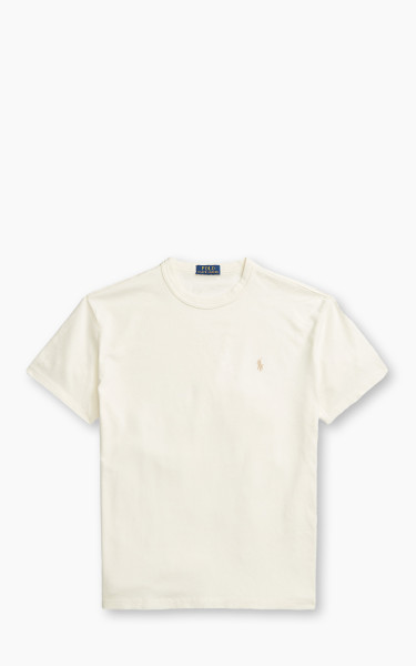 Polo Ralph Lauren Classic Fit Jersey Crewneck T-Shirt Cream