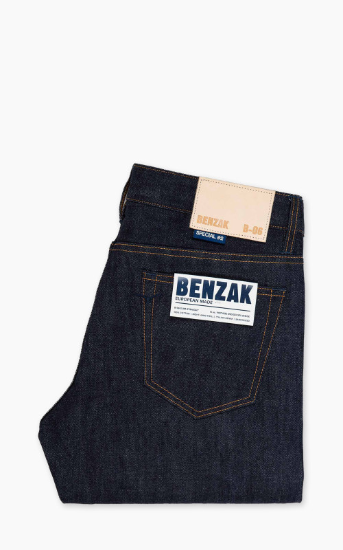 Benzak B-06 Slim Straight Special #2 Vintage Indigo Selvedge Indigo 15oz