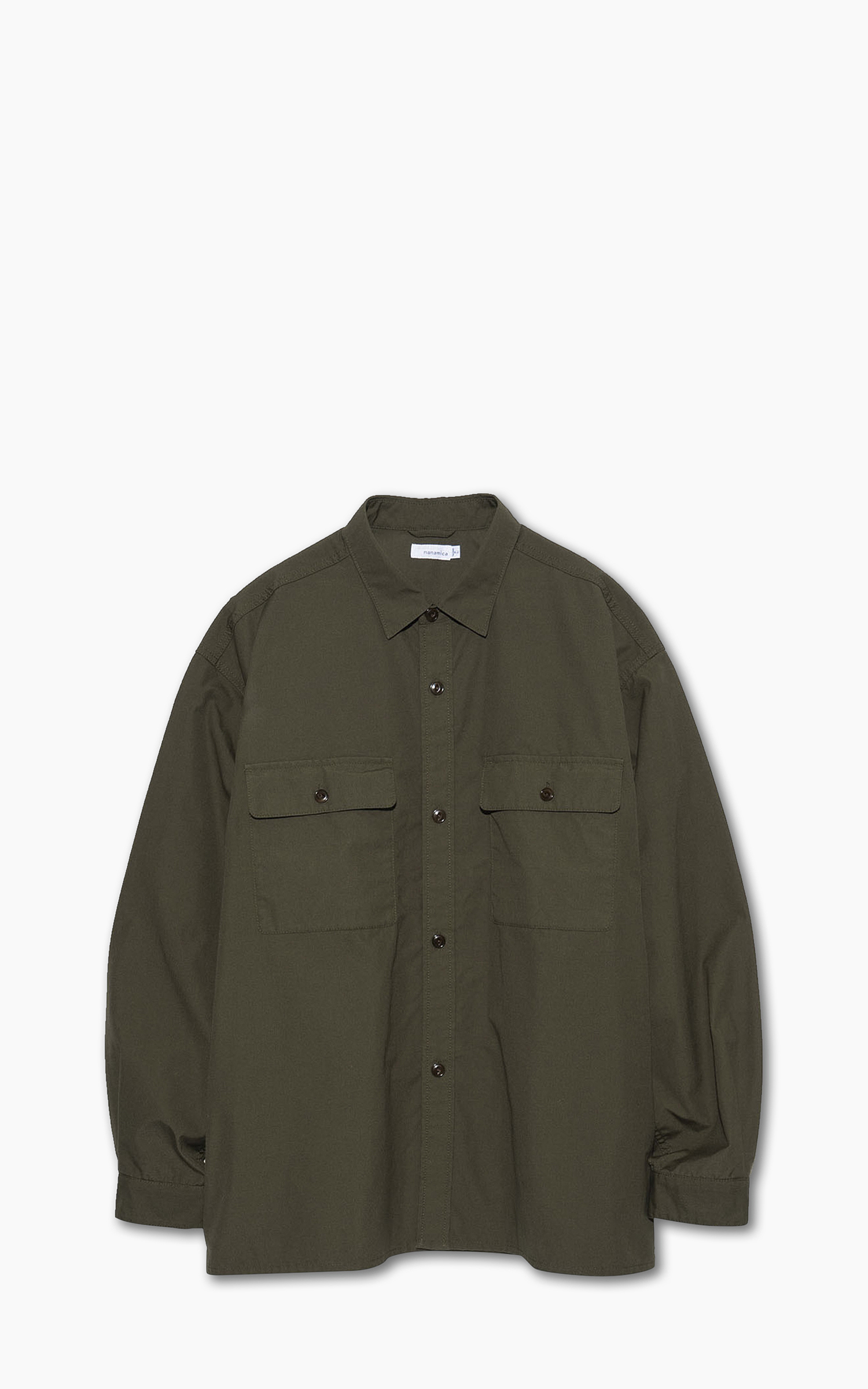 Nanamica Utility Light Wind Shirt Khaki