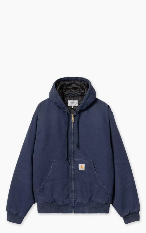 Carhartt WIP OG Active Jacket Winter Aged Canvas Air Force Blue