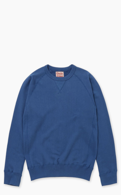 Wonder Looper Pullover Crewneck Super Looper French Terry Varsity Blue