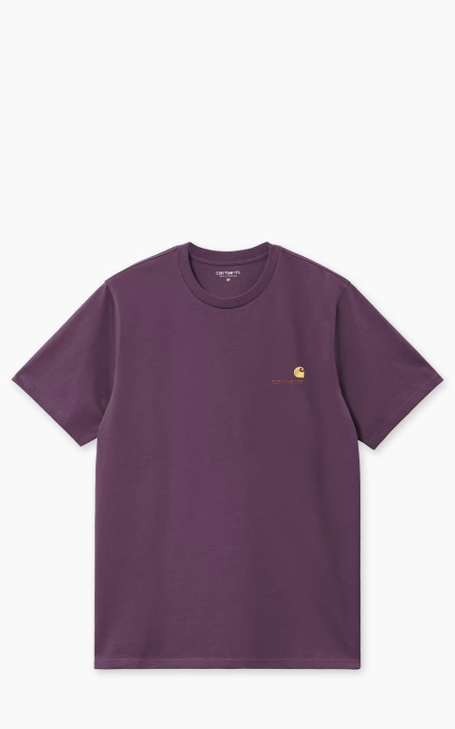 Carhartt WIP S/S American Script T-Shirt Huckleberry