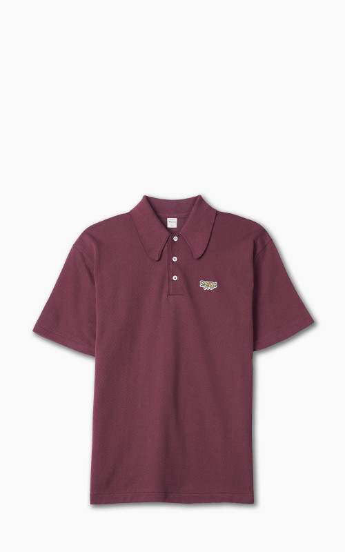 Warehouse & Co. Lot 4090 Pique Polo Shirt Jaguar Bordeaux