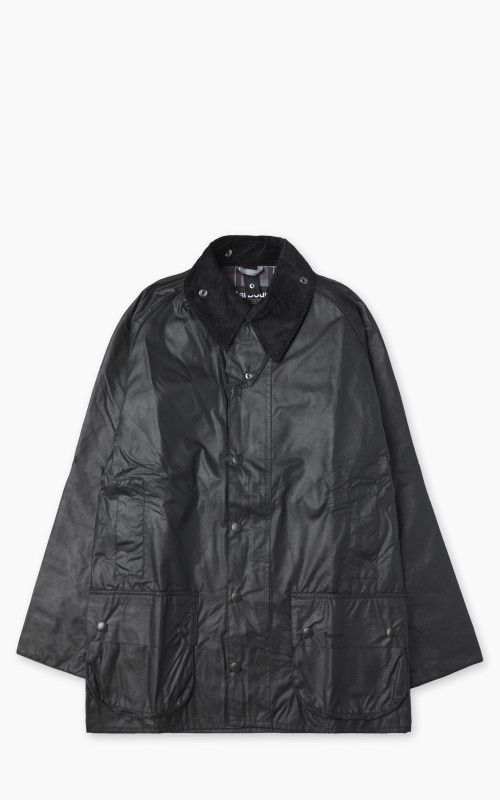 Barbour Beaufort Wax Jacket Black