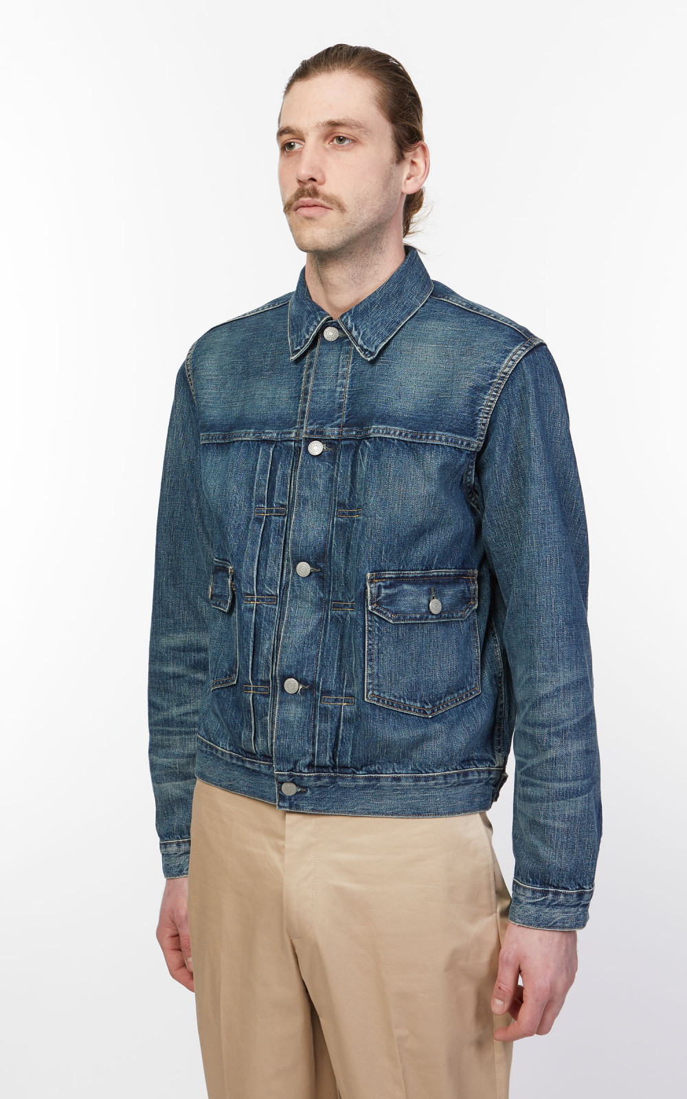 RRL Type 2 Trucker Denim Jacket Selvedge Overdale Wash Cultizm