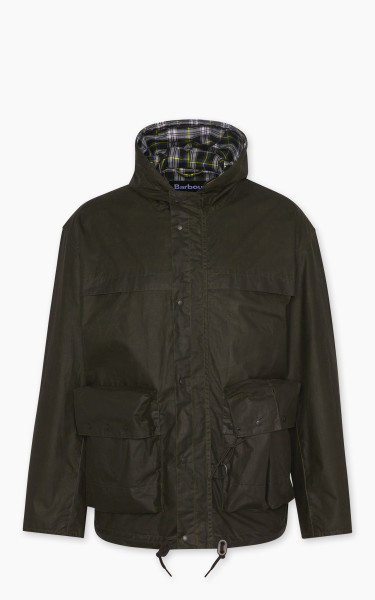 Barbour Modified Durham Waxed Jacket Archive Olive