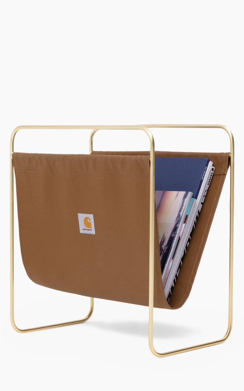 Carhartt WIP Canvas Magazine Stand Hamilton Brown