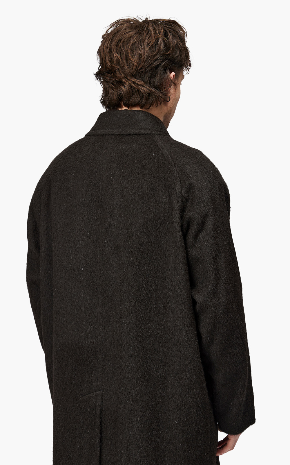 Markaware Raglan Mac Coat Black | Cultizm