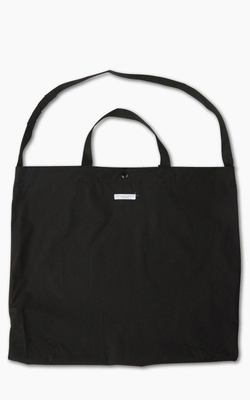 Engineered Garments Carry All Tote Cotton Duracloth Poplin Black