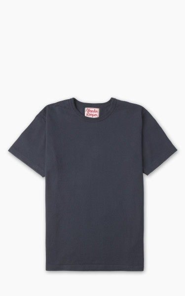 Wonder Looper Double Heavyweight Crewneck T-Shirt Navy