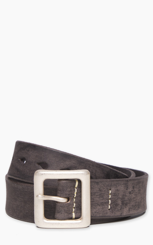 Fullcount 6211 Wild Leather Garrison Belt Black