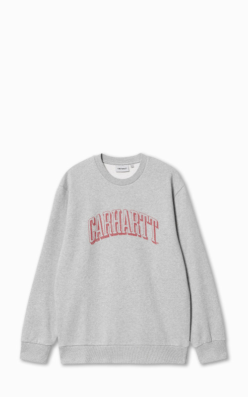 Carhartt WIP Scrawl Sweatshirt Grey Heather/Rocket