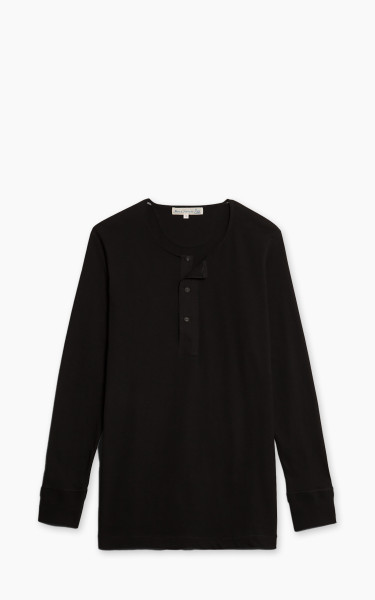 Merz b. Schwanen 102 Longsleeve Henley Black